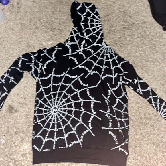 Palm Angels spiderweb hoodie - Picture 1 of 5